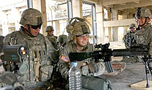 PFC Thomas Somers, gunner